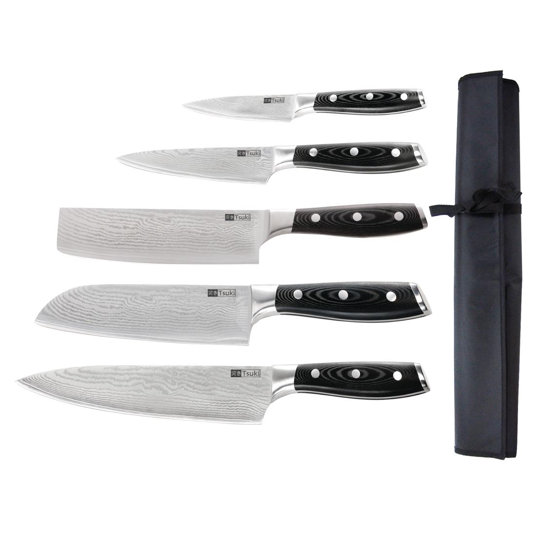 Tsuki 5 Piece Knife Set