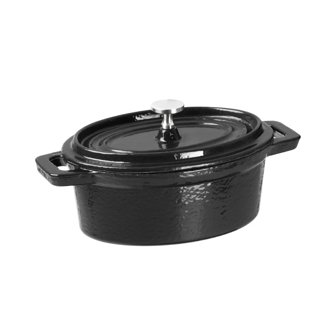 Cast Iron Oval Mini Pot